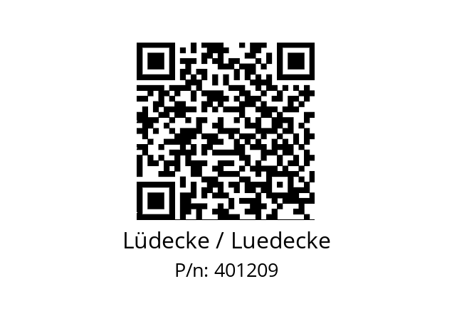   Lüdecke / Luedecke 401209