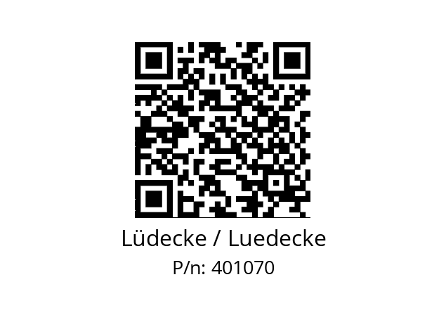   Lüdecke / Luedecke 401070