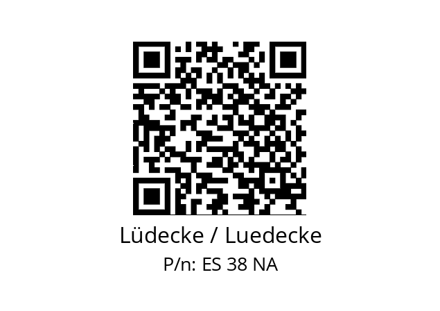   Lüdecke / Luedecke ES 38 NA