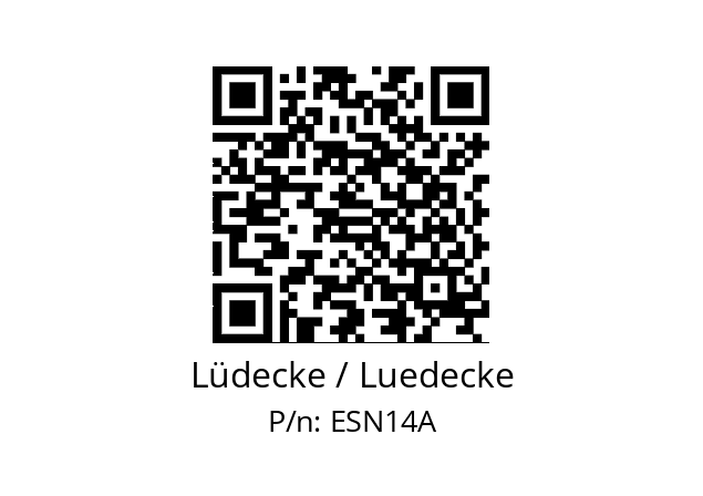   Lüdecke / Luedecke ESN14A