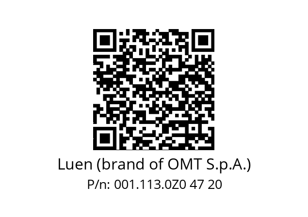   Luen (brand of OMT S.p.A.) 001.113.0Z0 47 20