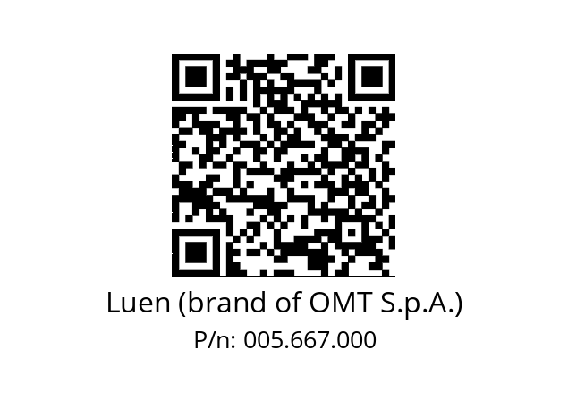   Luen (brand of OMT S.p.A.) 005.667.000