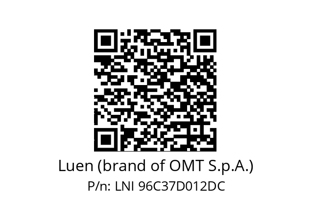   Luen (brand of OMT S.p.A.) LNI 96C37D012DC