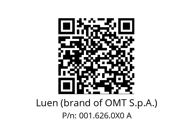   Luen (brand of OMT S.p.A.) 001.626.0X0 A