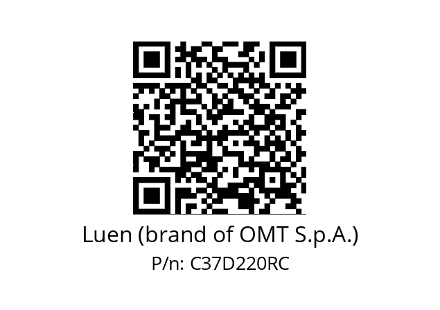   Luen (brand of OMT S.p.A.) C37D220RC