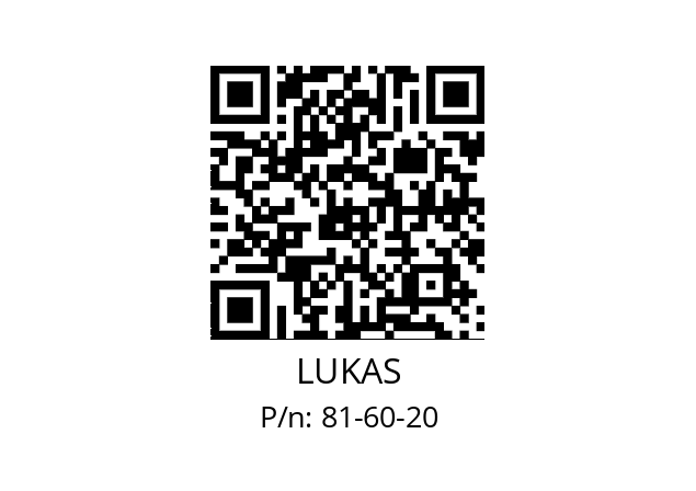   LUKAS 81-60-20