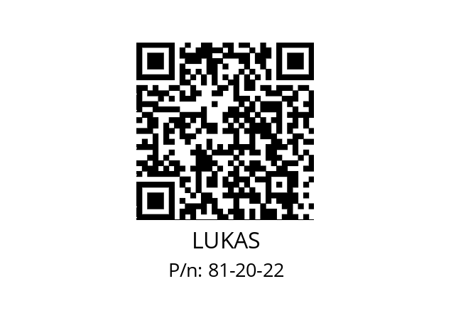   LUKAS 81-20-22