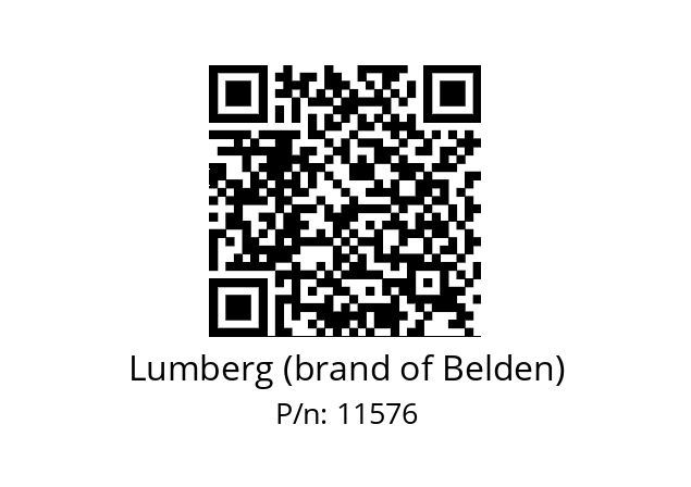   Lumberg (brand of Belden) 11576