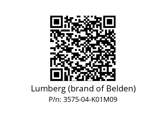   Lumberg (brand of Belden) 3575-04-K01M09