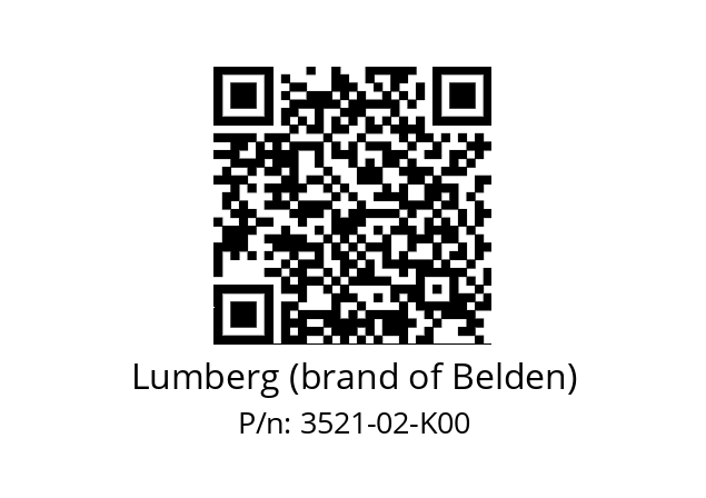   Lumberg (brand of Belden) 3521-02-K00