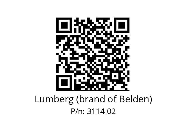   Lumberg (brand of Belden) 3114-02