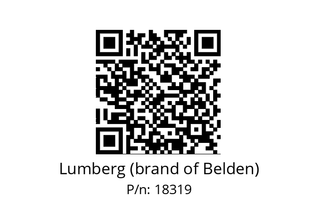   Lumberg (brand of Belden) 18319