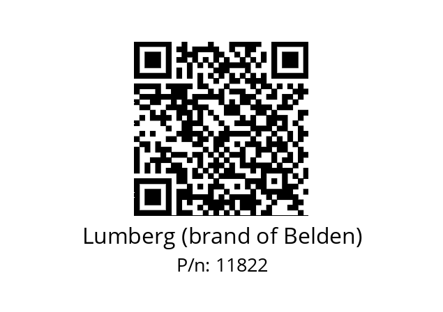   Lumberg (brand of Belden) 11822