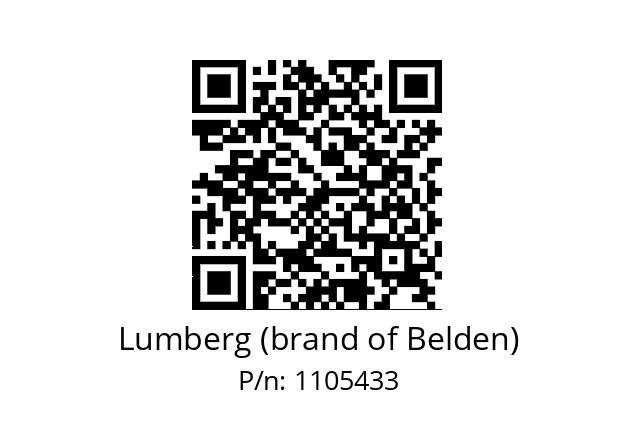   Lumberg (brand of Belden) 1105433