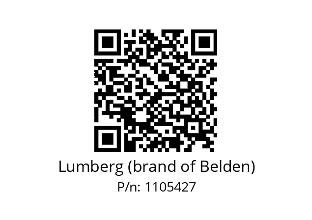   Lumberg (brand of Belden) 1105427