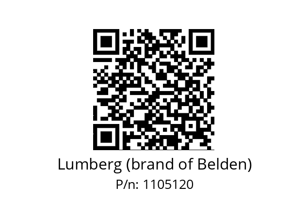   Lumberg (brand of Belden) 1105120