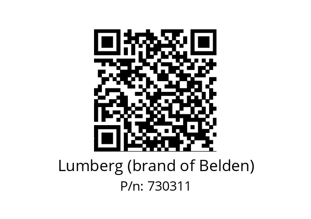   Lumberg (brand of Belden) 730311