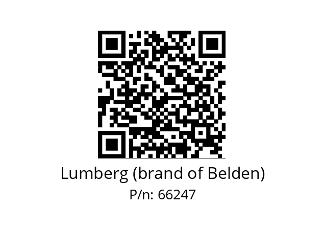   Lumberg (brand of Belden) 66247