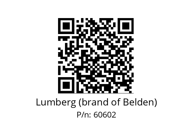   Lumberg (brand of Belden) 60602