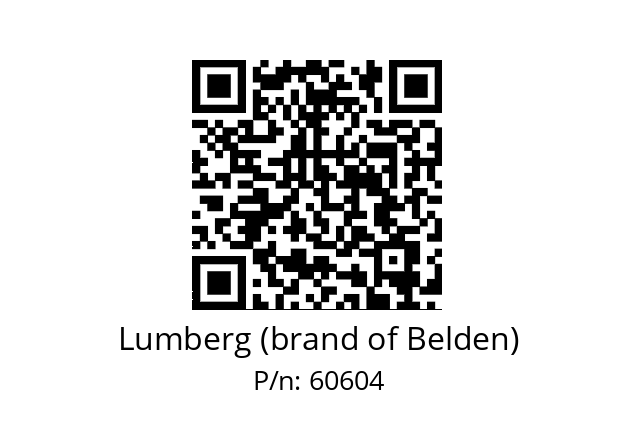   Lumberg (brand of Belden) 60604