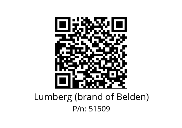   Lumberg (brand of Belden) 51509