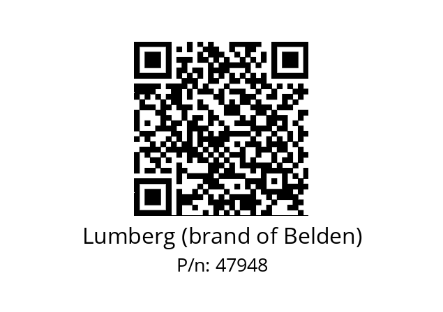   Lumberg (brand of Belden) 47948