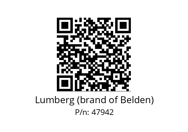   Lumberg (brand of Belden) 47942