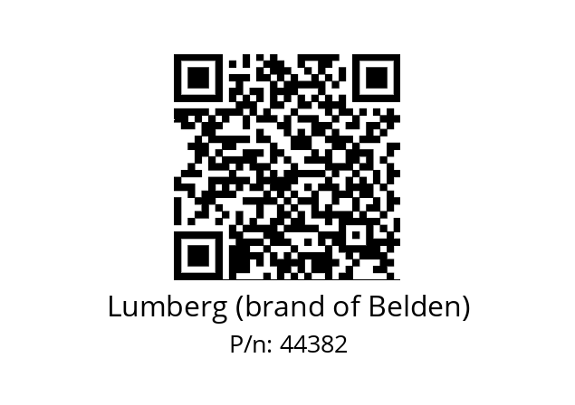   Lumberg (brand of Belden) 44382