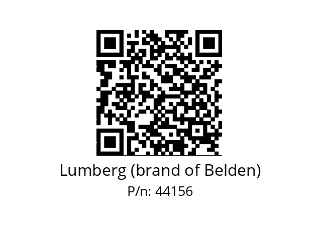   Lumberg (brand of Belden) 44156