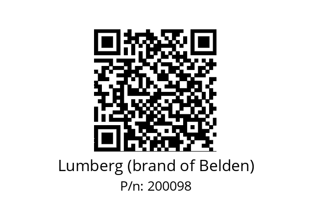   Lumberg (brand of Belden) 200098