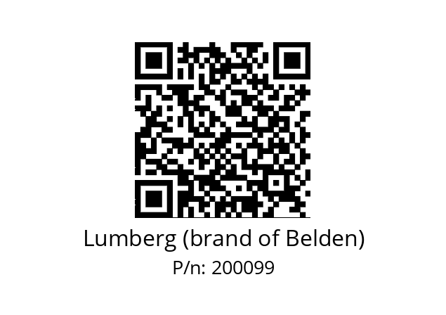   Lumberg (brand of Belden) 200099