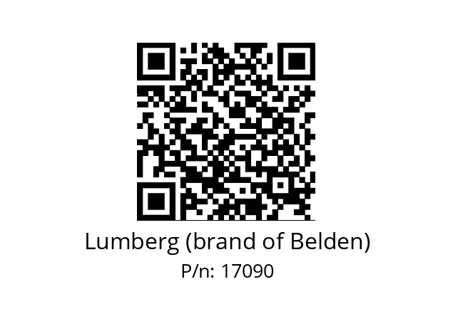   Lumberg (brand of Belden) 17090