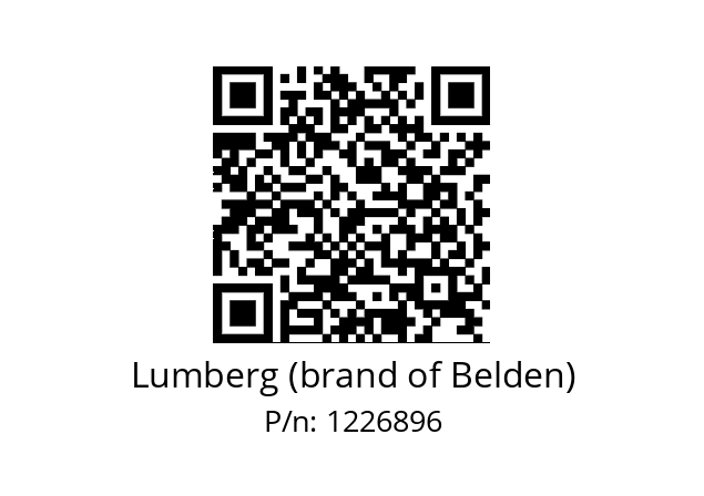   Lumberg (brand of Belden) 1226896