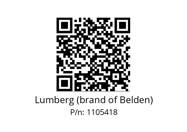   Lumberg (brand of Belden) 1105418