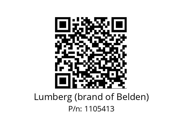   Lumberg (brand of Belden) 1105413