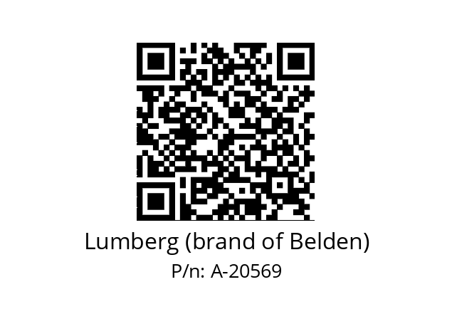   Lumberg (brand of Belden) A-20569