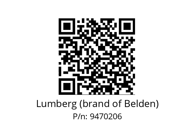   Lumberg (brand of Belden) 9470206