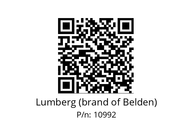   Lumberg (brand of Belden) 10992