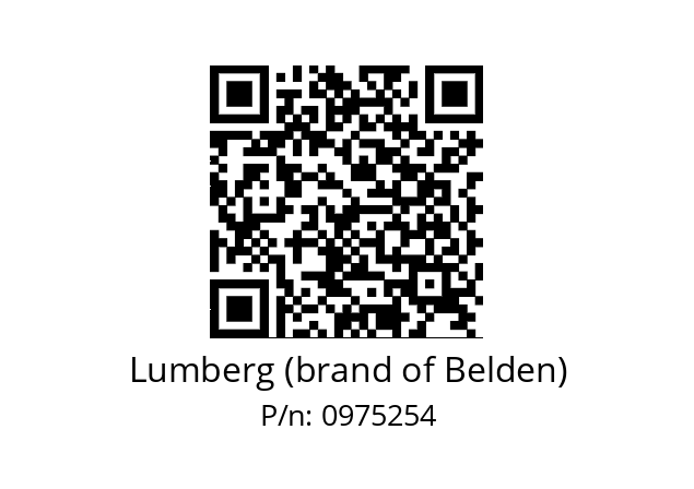   Lumberg (brand of Belden) 0975254