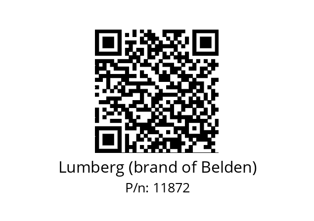   Lumberg (brand of Belden) 11872