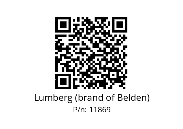   Lumberg (brand of Belden) 11869