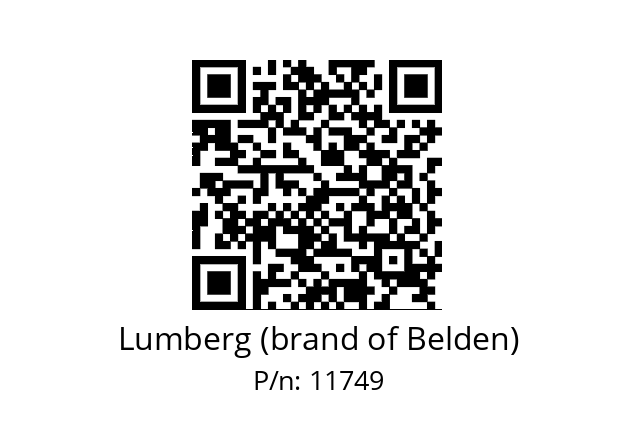   Lumberg (brand of Belden) 11749