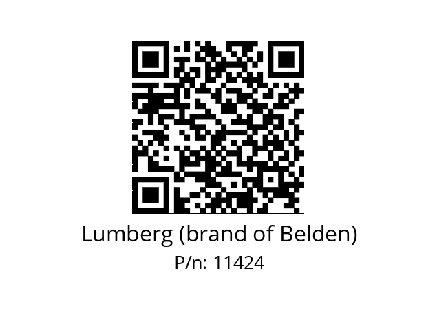   Lumberg (brand of Belden) 11424