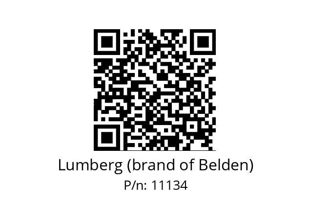   Lumberg (brand of Belden) 11134