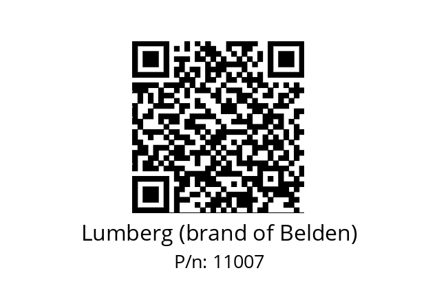   Lumberg (brand of Belden) 11007