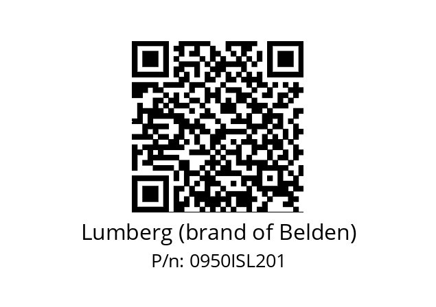   Lumberg (brand of Belden) 0950ISL201