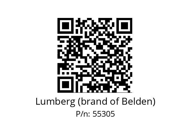   Lumberg (brand of Belden) 55305