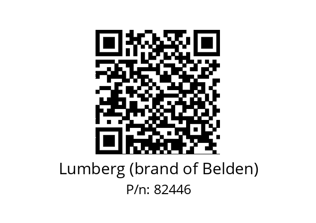   Lumberg (brand of Belden) 82446