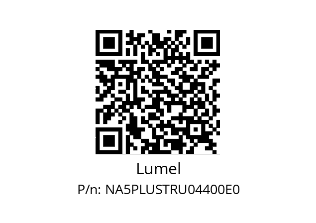   Lumel NA5PLUSTRU04400E0