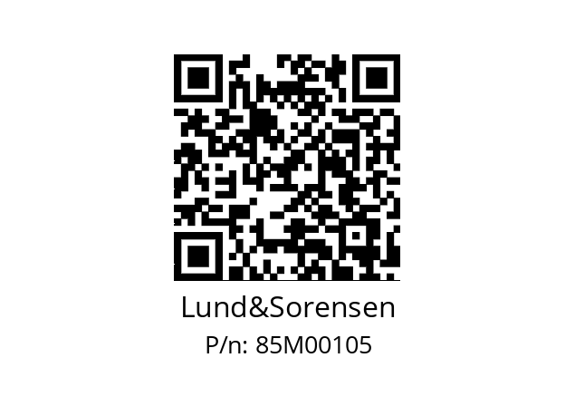   Lund&Sorensen 85M00105